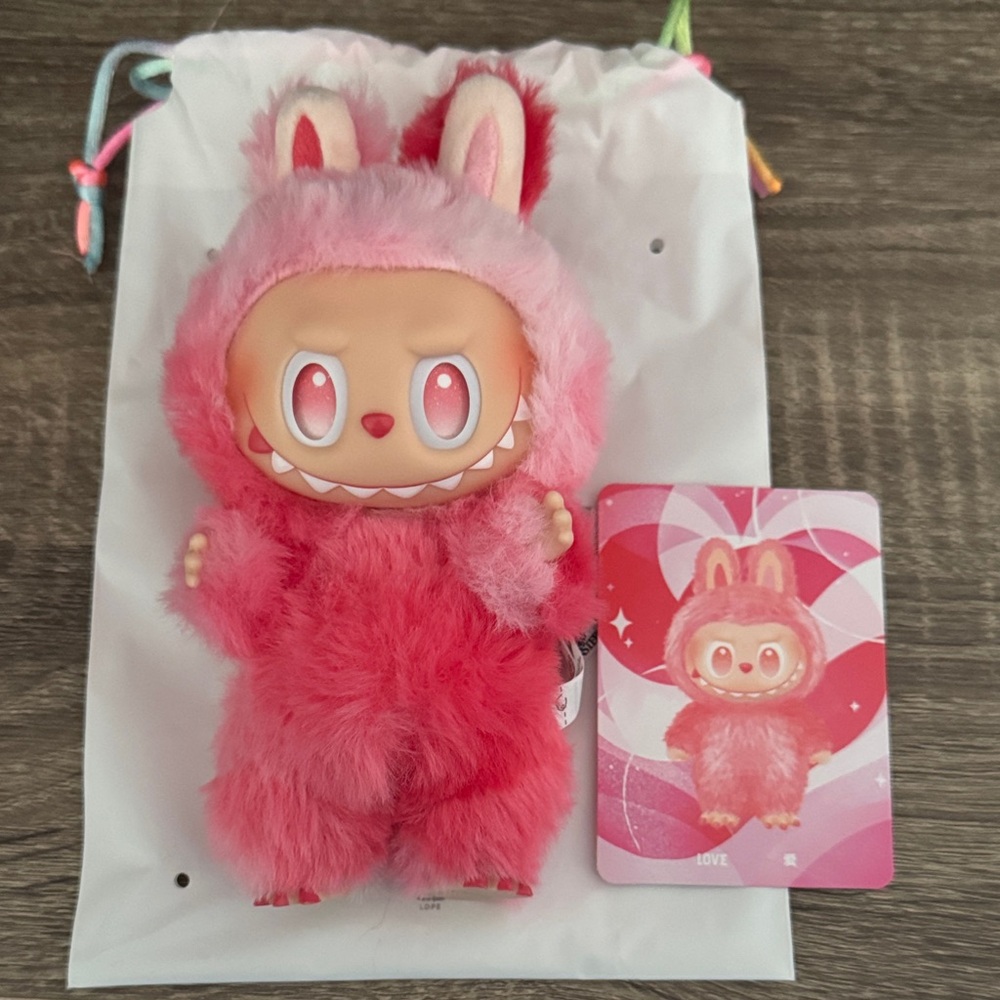 Authentic Big Into Energy V3 Labubu - Love